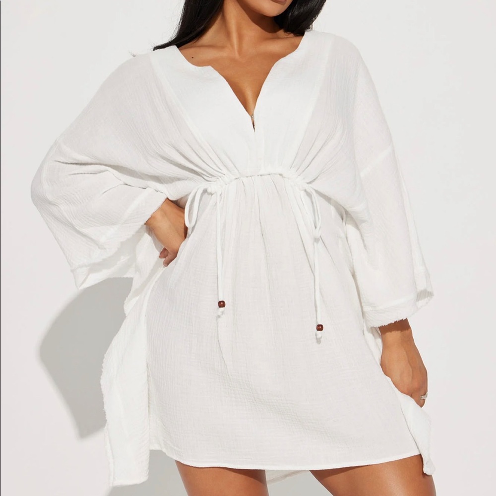 Brand New Fashion Nova White Mini Dress